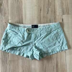 American Eagle Blue Cotton Eagle Shorts